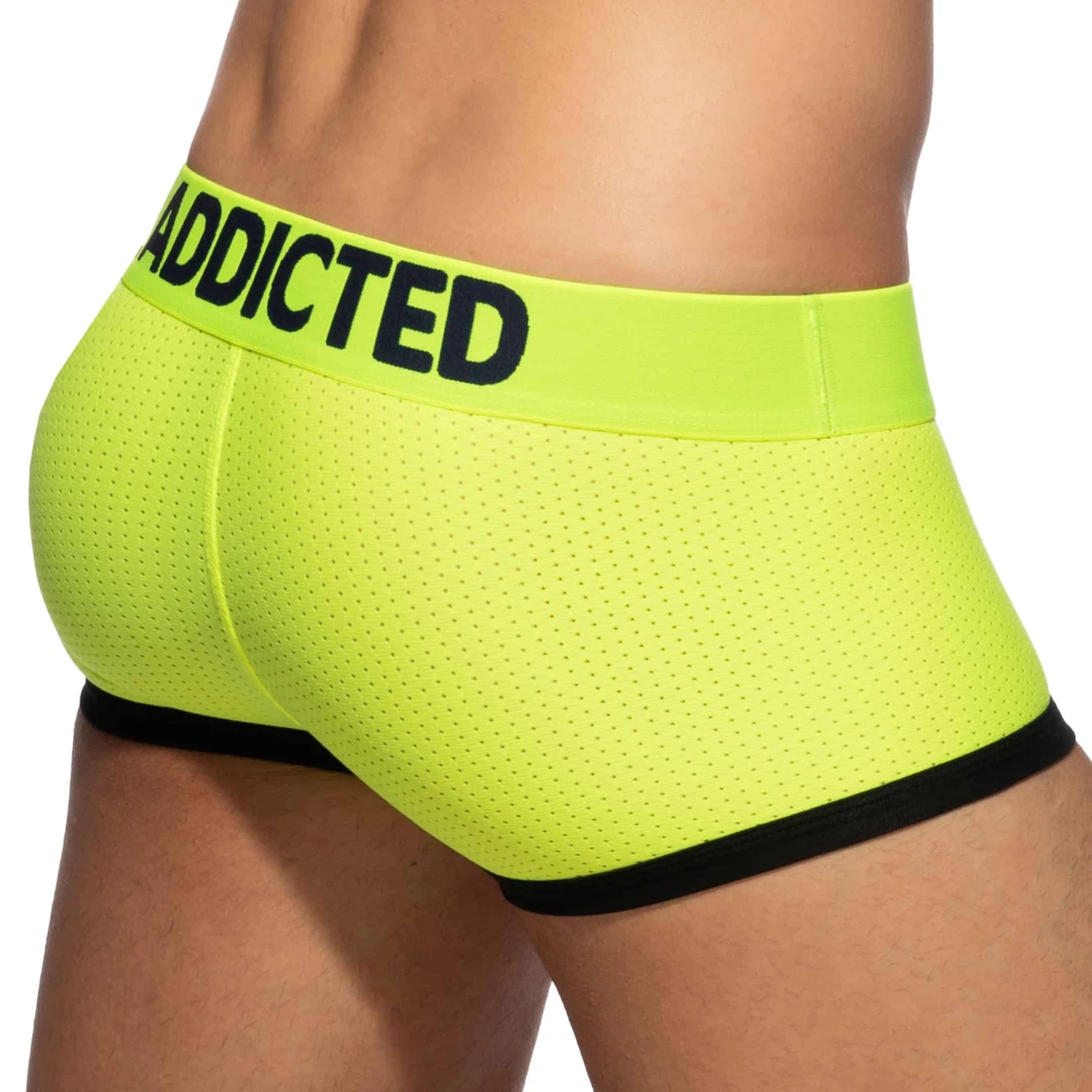 Shorty Basic Colors Mesh Jaune Fluo â Image 2