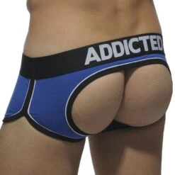 Shorty Bottomless Double Piping Royal