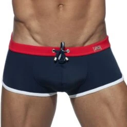 Shorty De Bain Uni Marine