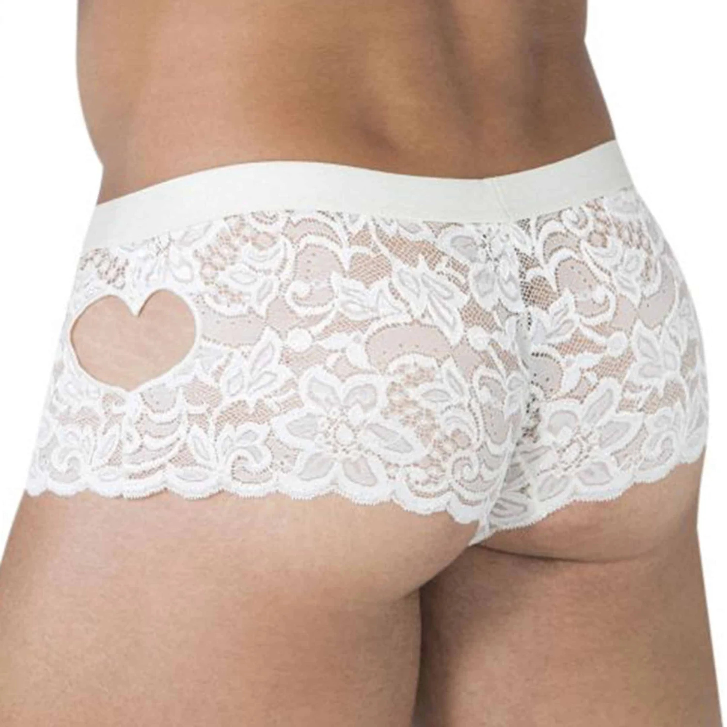 Shorty Dentelle CĆur Ivoire â Image 2