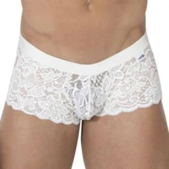 Shorty Dentelle CĆur Ivoire