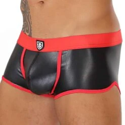 Shorty Fetish Noir - Rouge