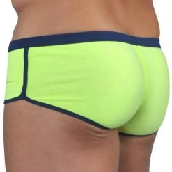 Shorty Microfibre Jaune Fluo - Marine