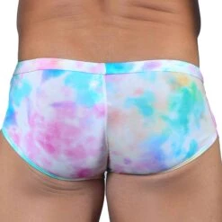 Shorty Tye Dye Blanc