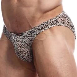 Slip Bikini Bulge Léopard