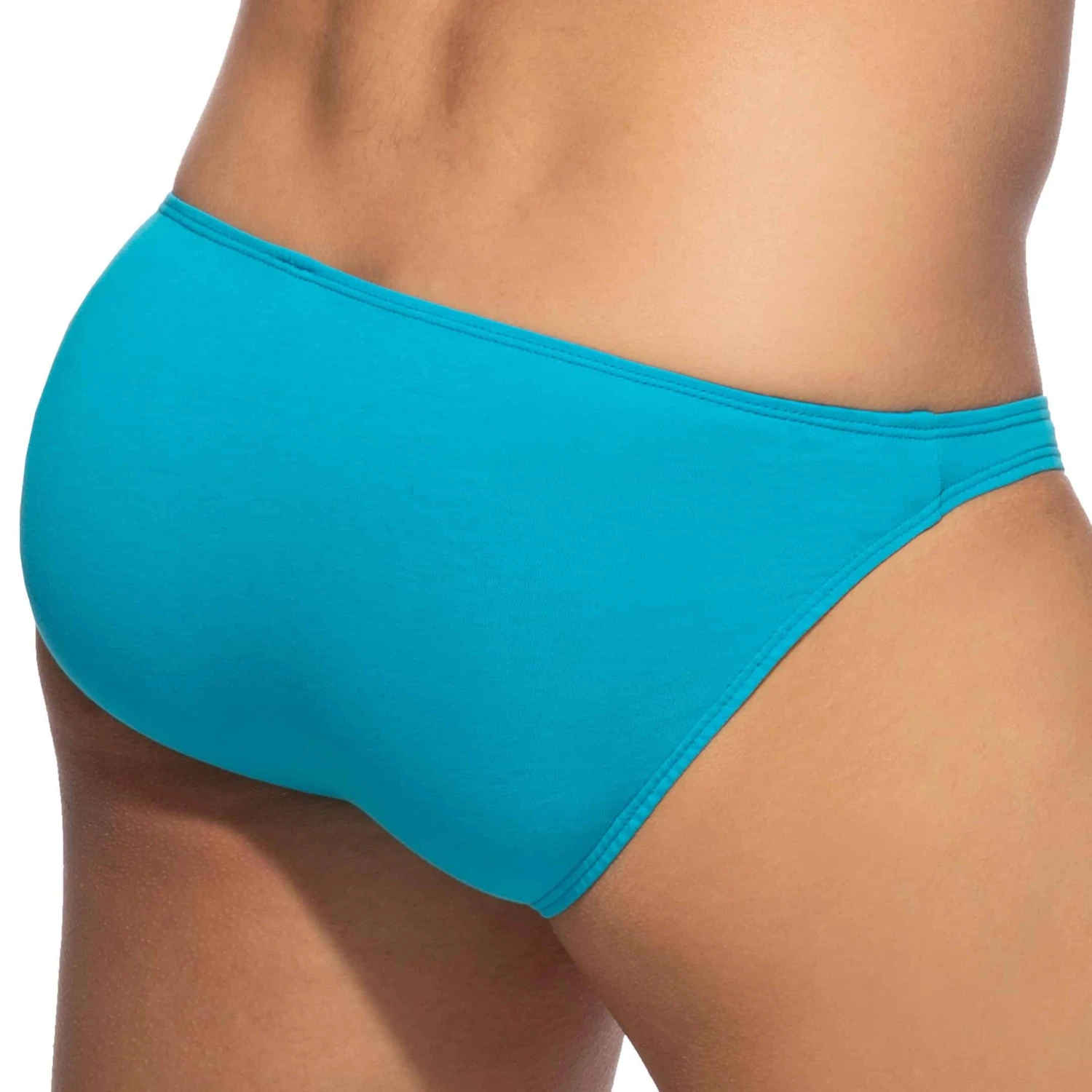 Slip Bikini Coton Turquoise â Image 2