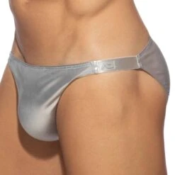 Slip Bikini Party Shiny Argent