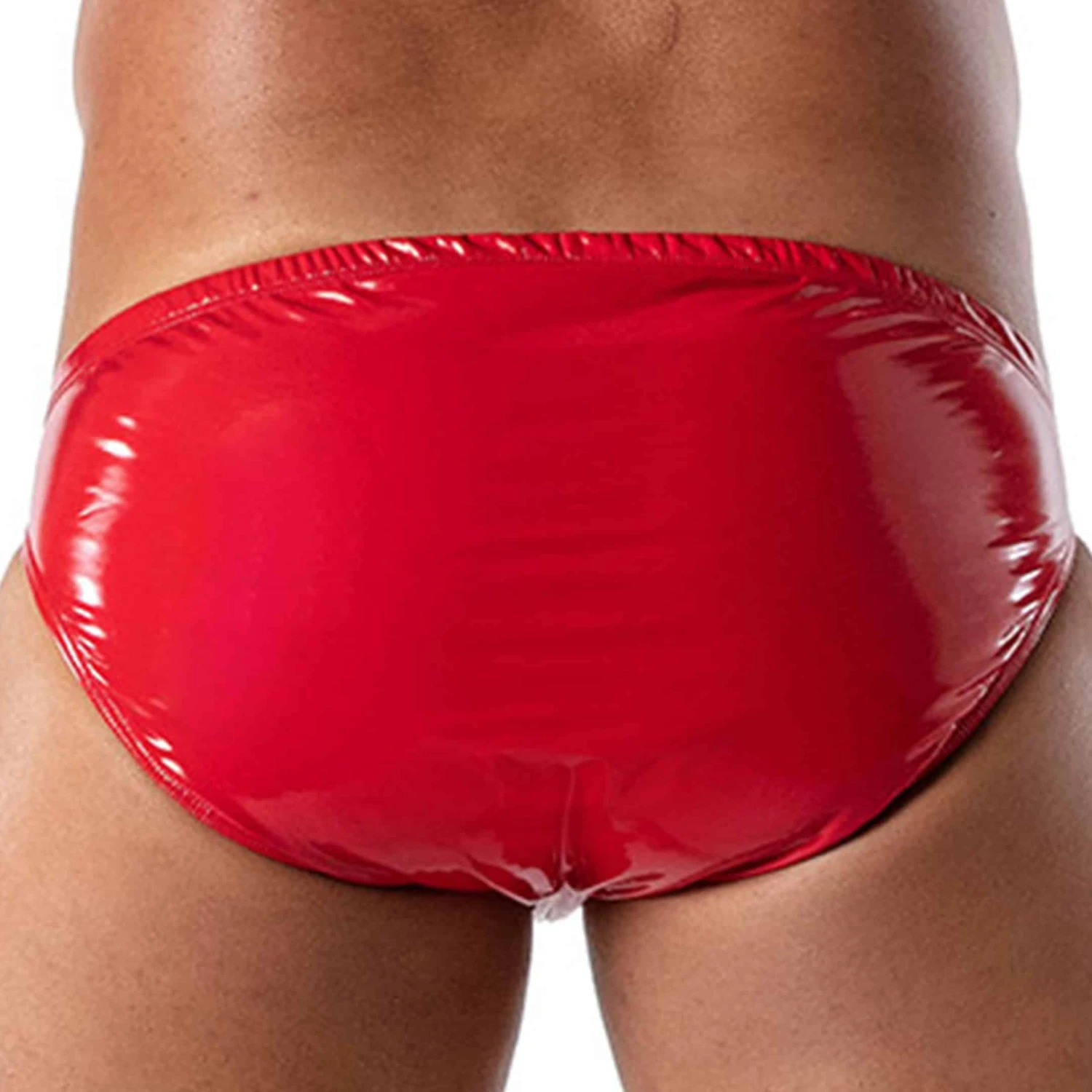 Slip Bikini Vinyl Rouge â Image 2