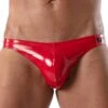 Slip Bikini Vinyl Rouge
