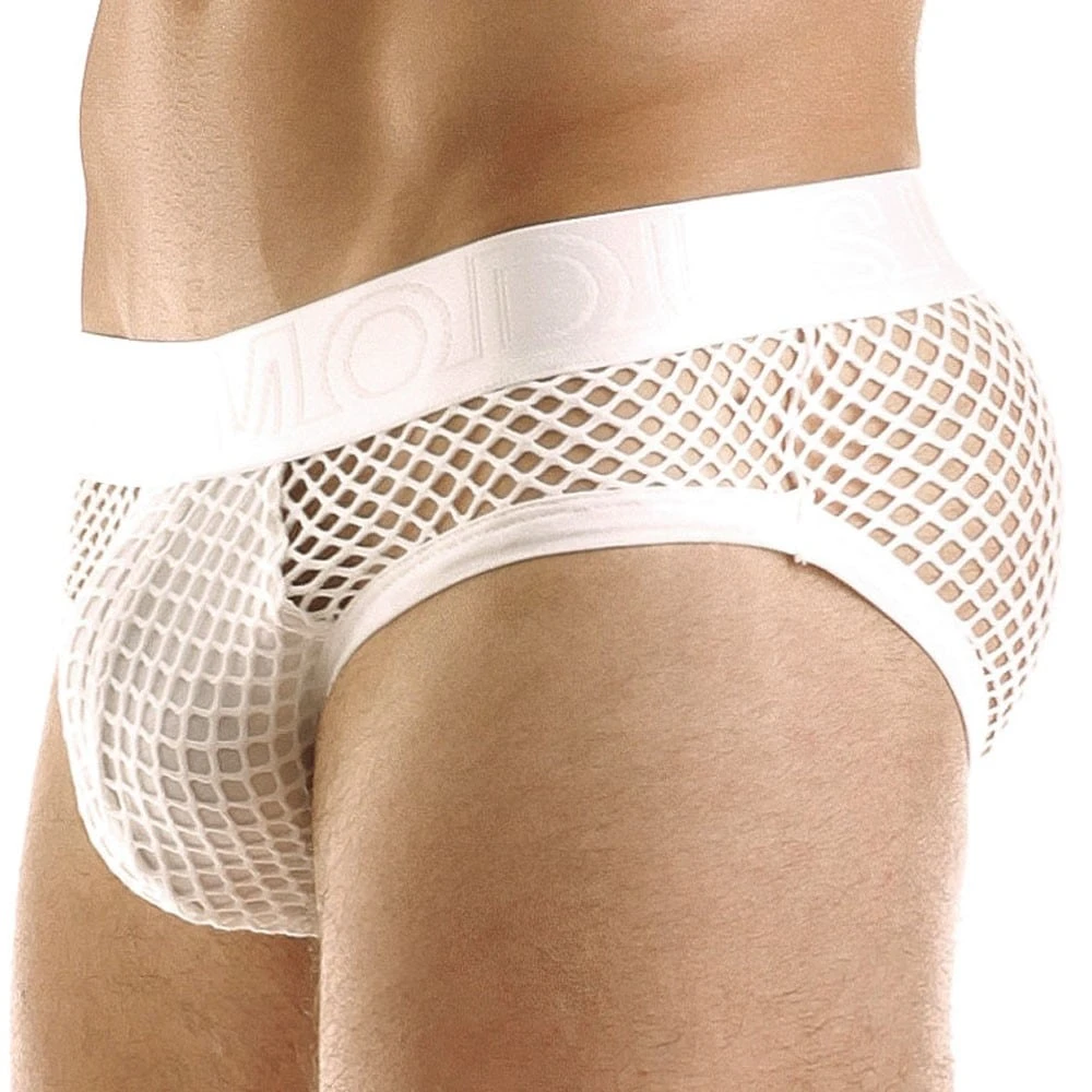 Slip C-Through Blanc