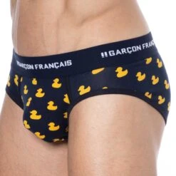 Slip Canard Coton Bleu Marine