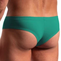 Slip Cheeky M800 Pétrole