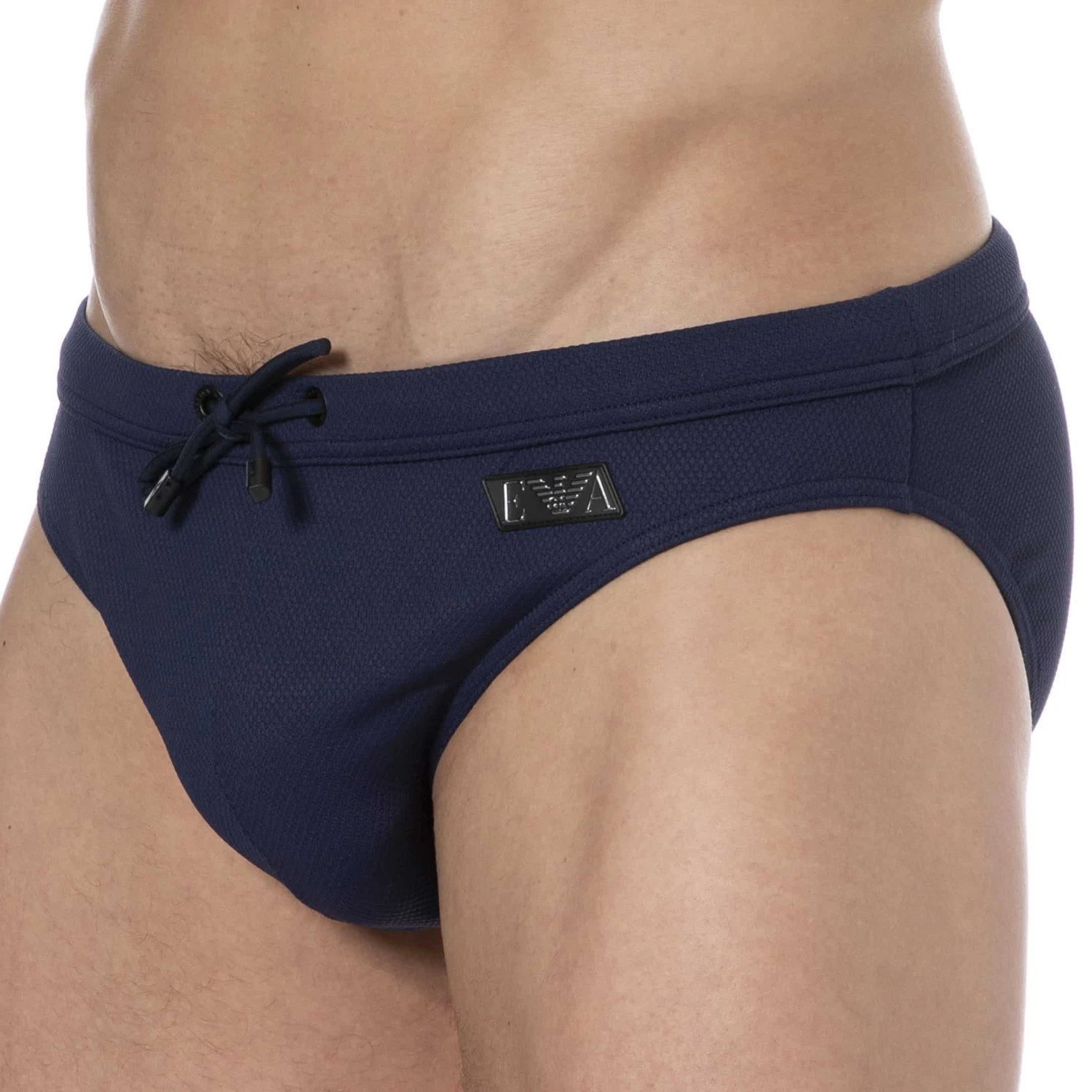 Slip De Bain Black Label Bleu Marine