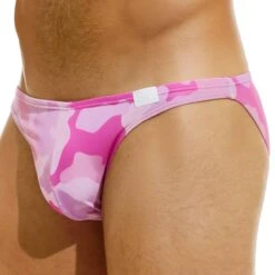 Slip De Bain Low Cut Candy Rose
