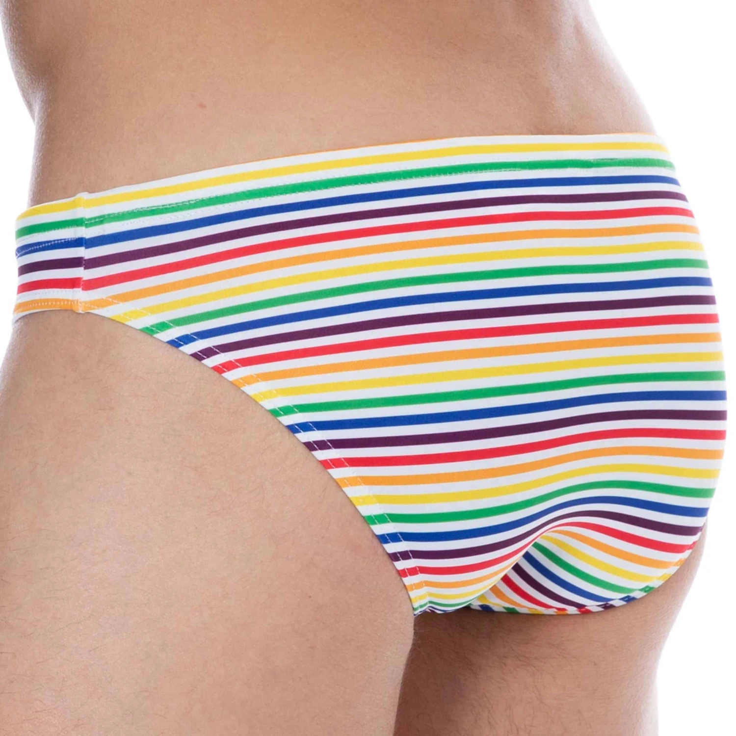 Slip De Bain Rainbow Stripes Multicolore â Image 2
