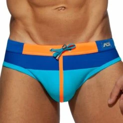 Slip De Bain Spike Bleu Roi - Turquoise