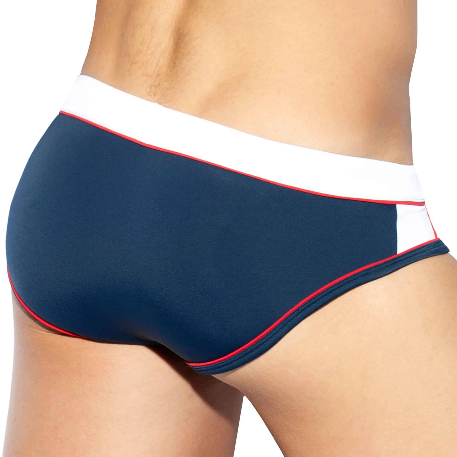 Slip De Bain Sport Bleu Marine â Image 2
