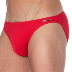 Slip De Bain Technicolors Rouge