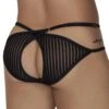 Slip Empty Bottom Mesh Noir