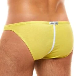 Slip Low Cut Back T Jaune