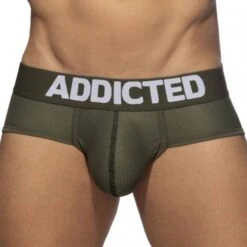 Slip Push Up Mesh Kaki