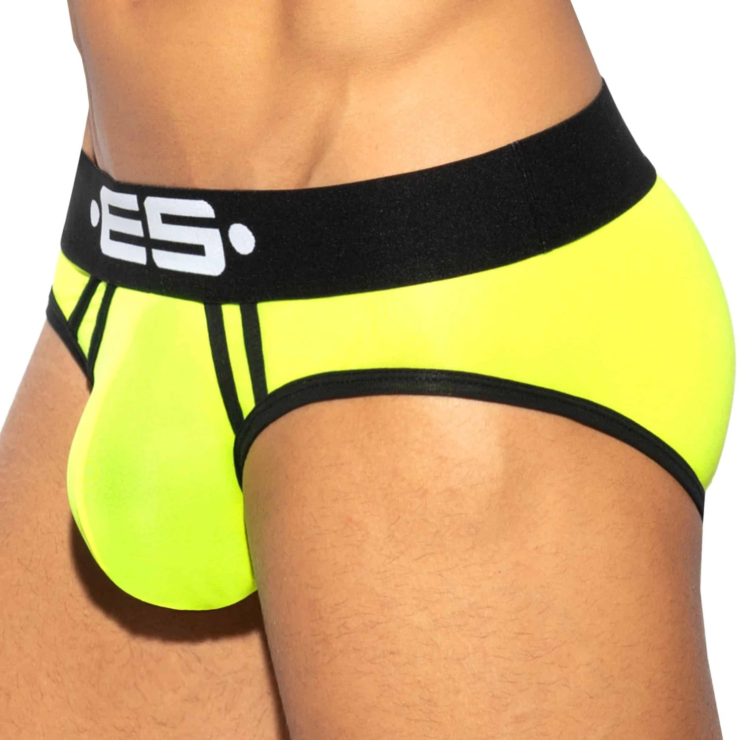 Slip Sport Microfibre Jaune Fluo