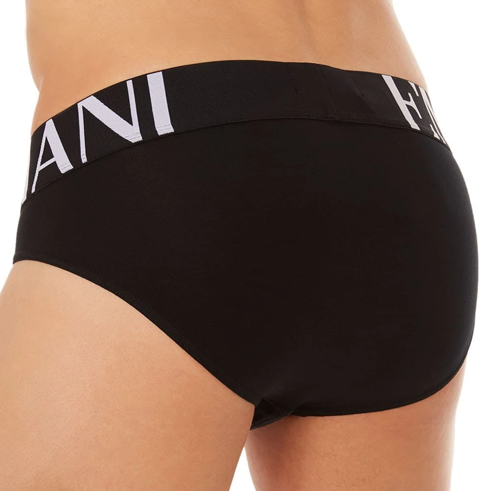 Slip Stretch Cotton Megalogo Noir â Image 2