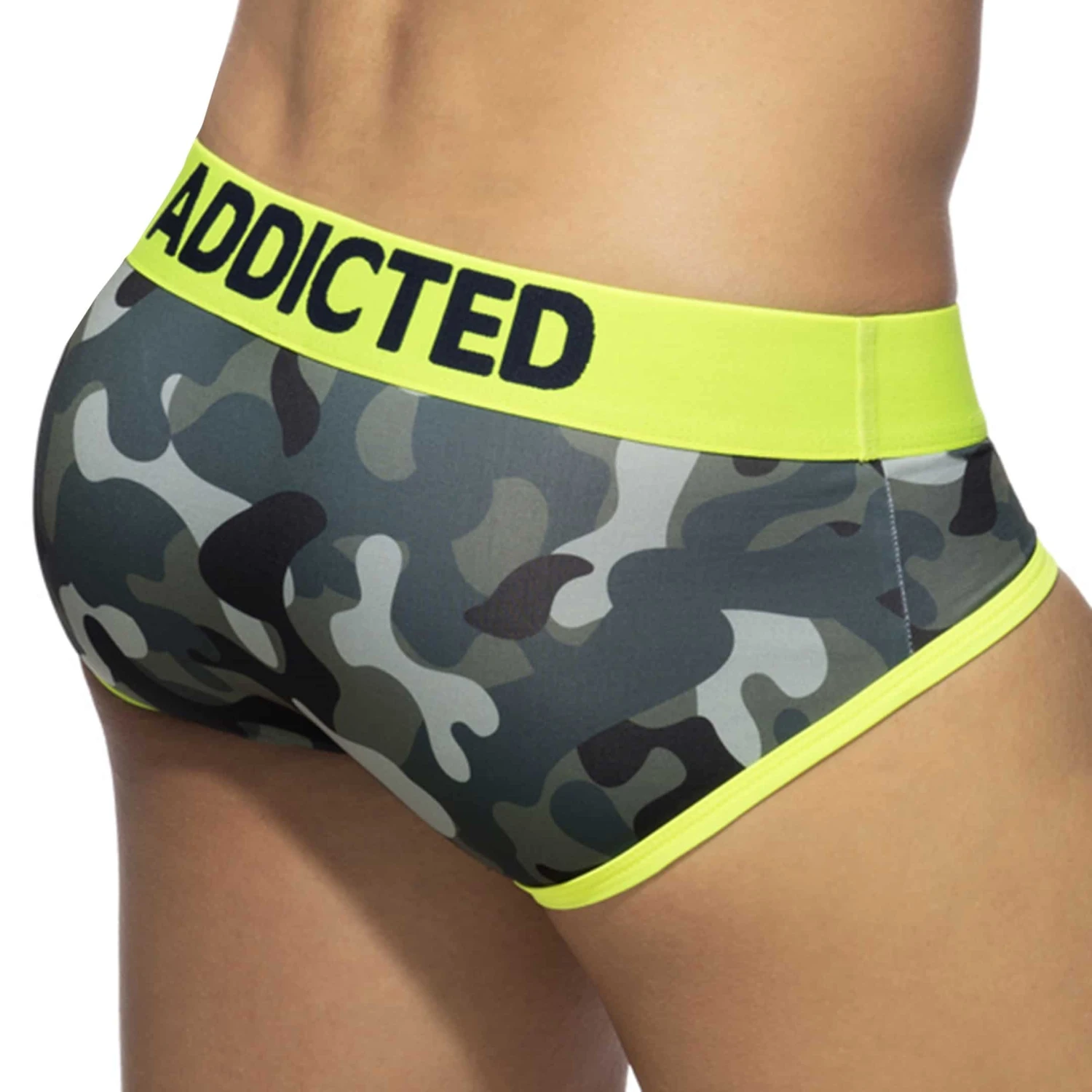 Slip Swimderwear Push Up Army Camouflage â Image 2