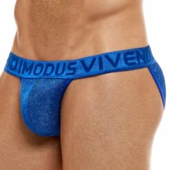 Slip Tanga Armor Bleu