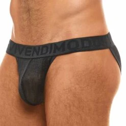 Slip Tanga Armor Noir