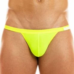 Slip Tanga Mini Peace Microfibre Fluo