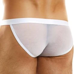 Slip Tanga Muslin Blanc