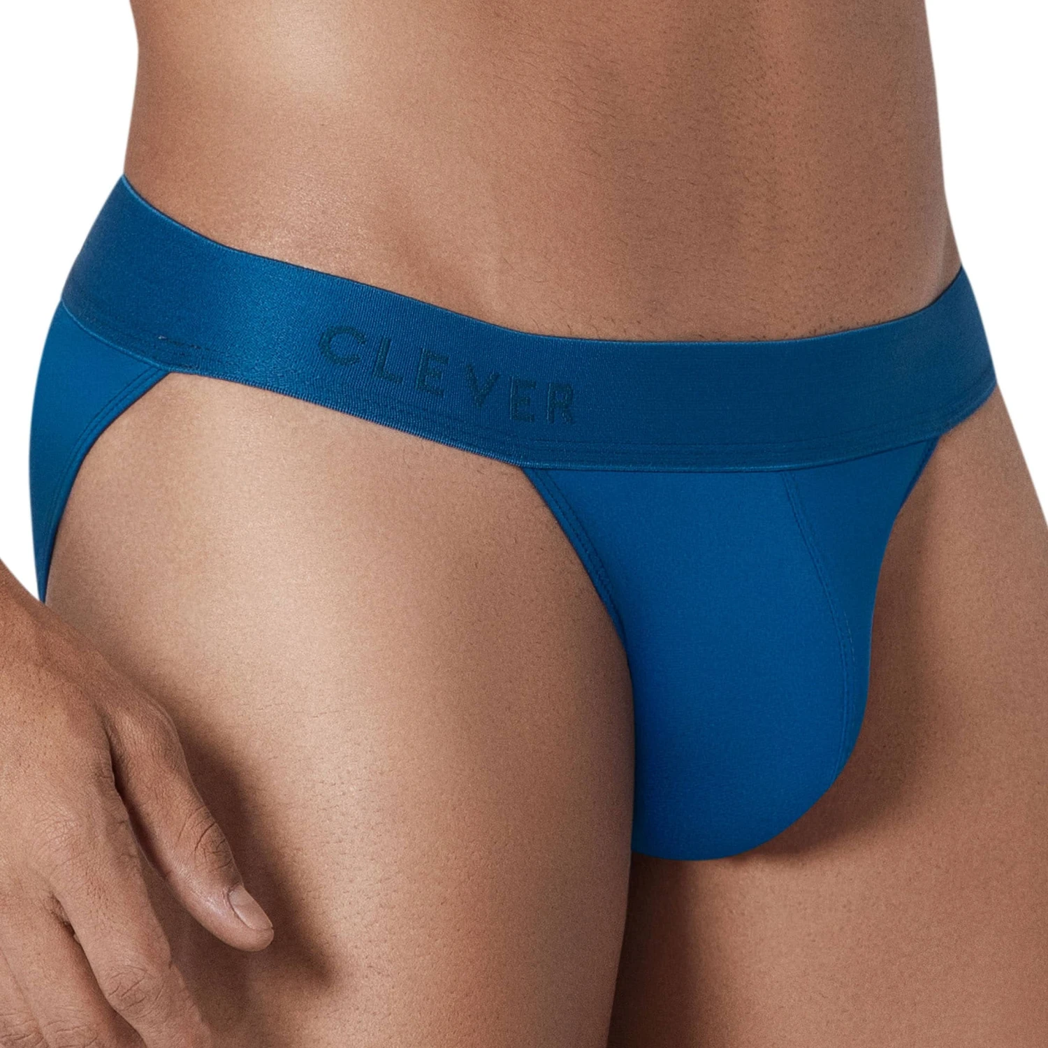 Slip Tanga Primary Bleu Pétrole
