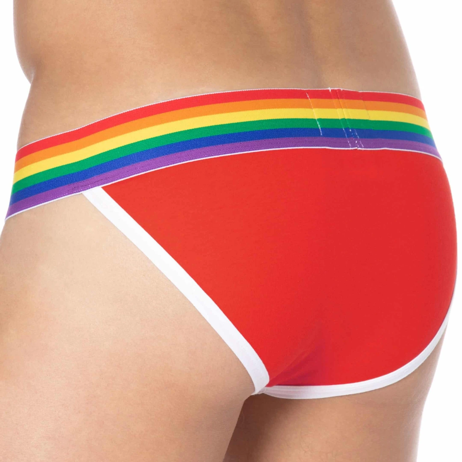 Slip Tanga Rainbow Rouge â Image 2