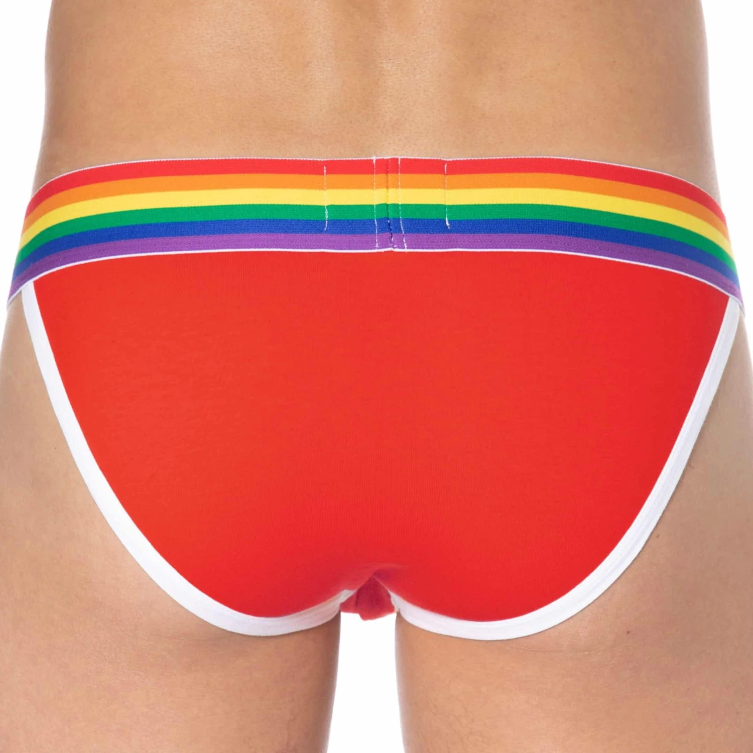 Slip Tanga Rainbow Rouge â Image 3