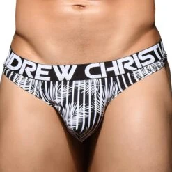 String Almost Naked Holiday Noir - Blanc