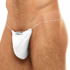 String Ficelle Antibactérien Blanc