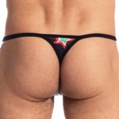 String Striptease Psychedelic Stars Noir