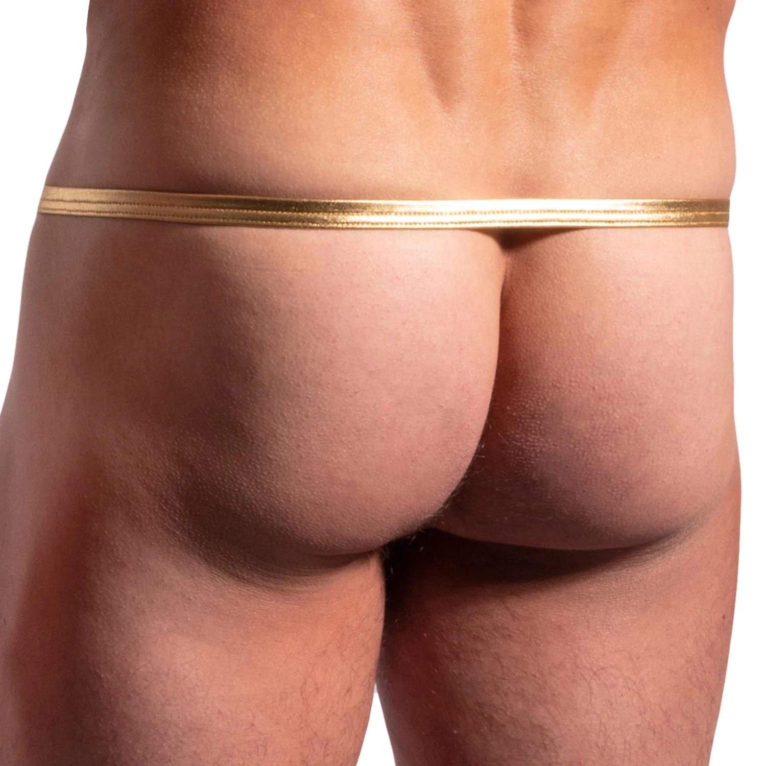 String Tanga Lasso M2238 Noir - Or