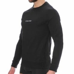 Sweat-Shirt Modern Structure Noir