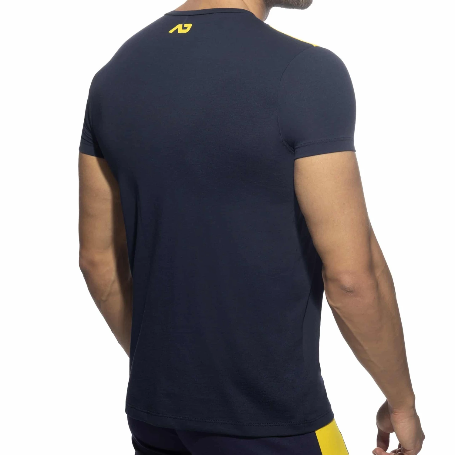 T-Shirt AD Coton Bleu Marine â Image 2