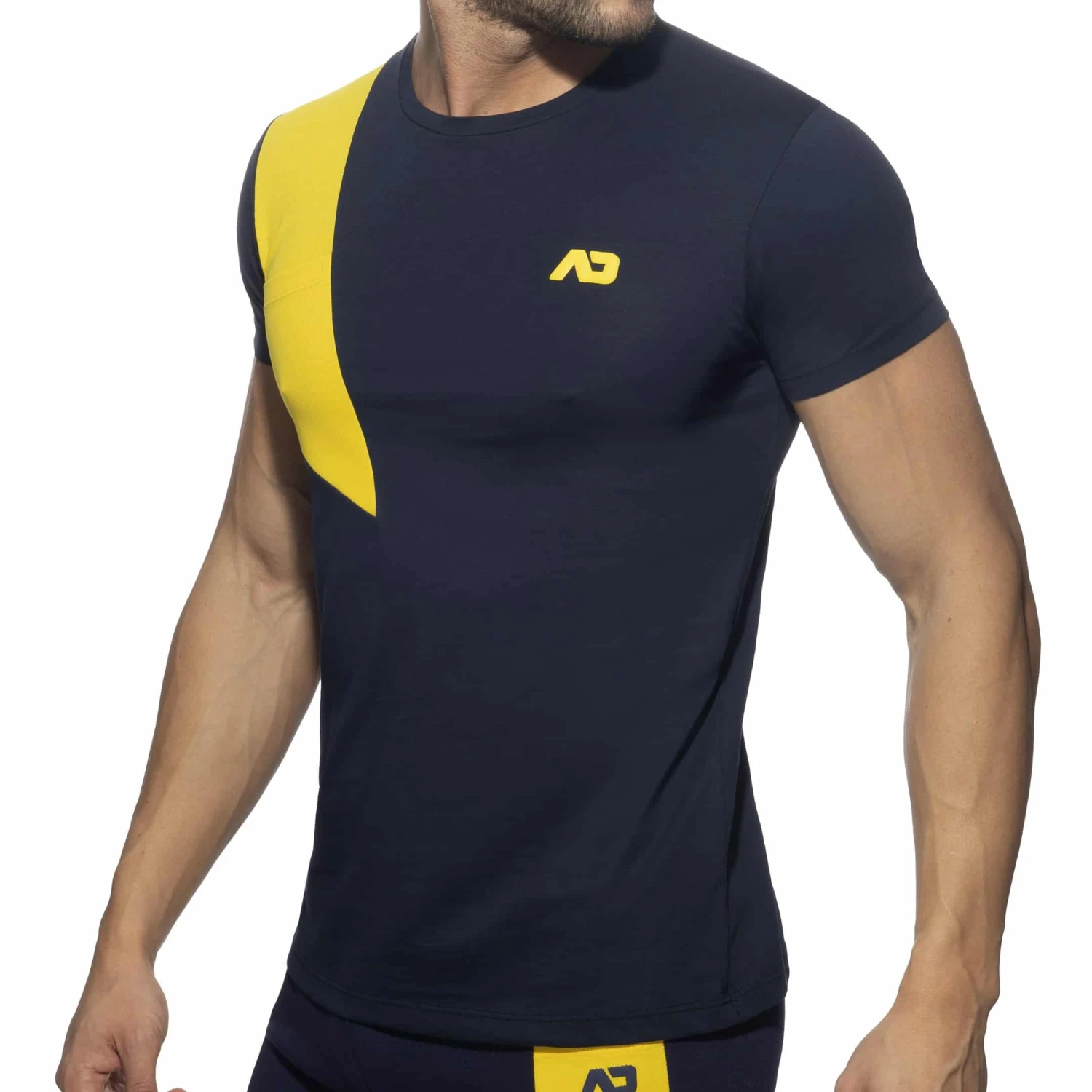 T-Shirt AD Coton Bleu Marine