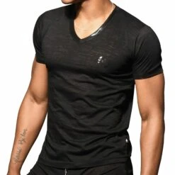 T-Shirt Carbon Burnout Noir