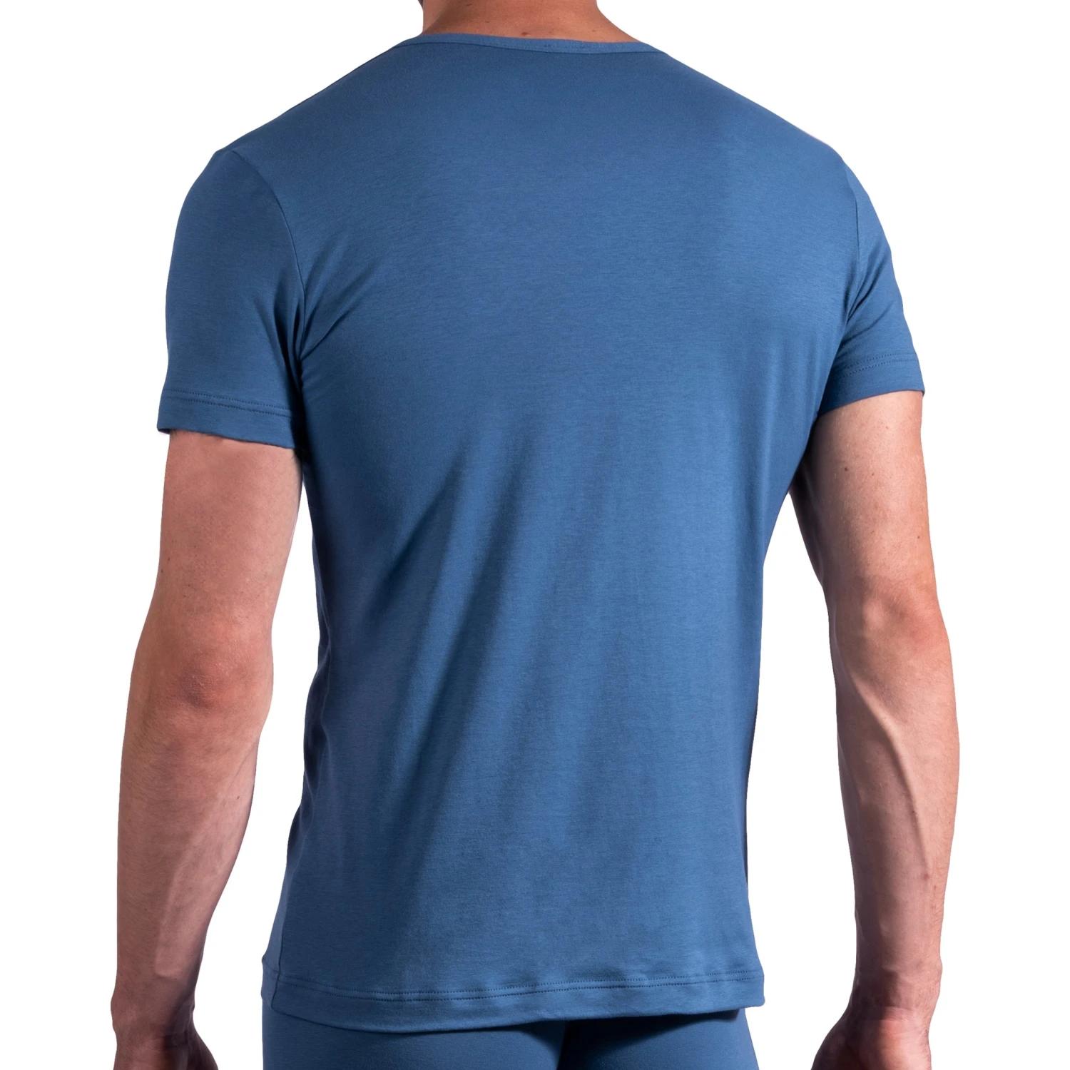 T-Shirt Col V RED 1601 Indigo