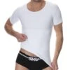 T-Shirt Compression Ferme Blanc