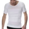 T-Shirt Compression Modérée Blanc