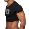 T-Shirt Crop AD Noir