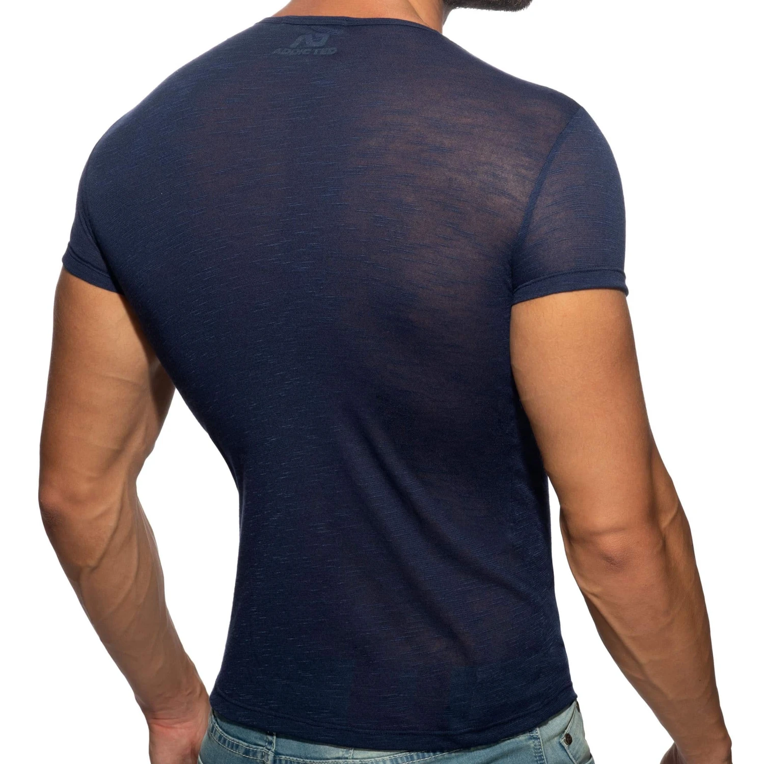 T-Shirt Flame Bleu Marine â Image 2