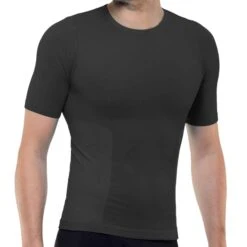 T-Shirt Sculptant Running Noir