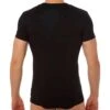 T-Shirt Stretch Cotton Megalogo Noir